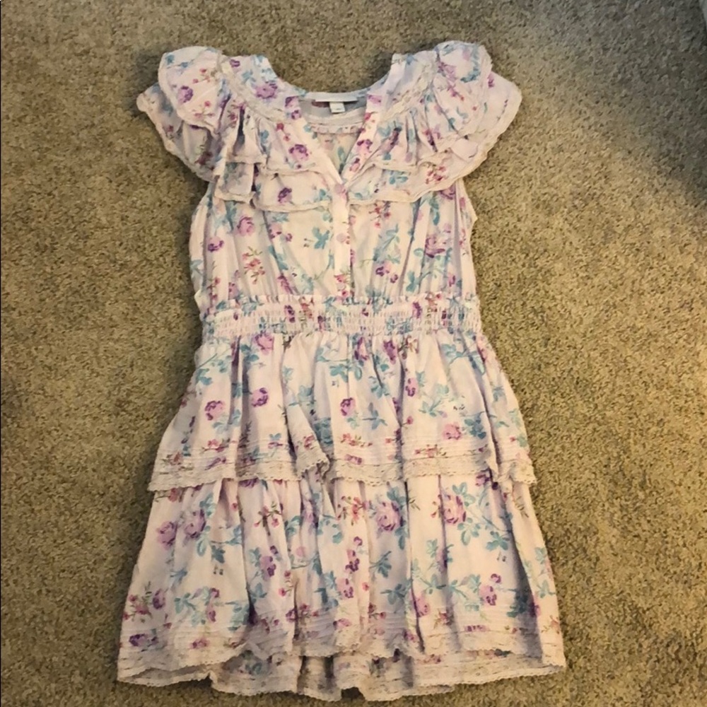 LoveShackFancy Floral Dress
